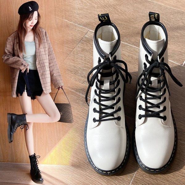 2020 new temperament high help handsome casual all-match autumn winter ladies boots leather fashion lace up black white boot
2020 new temperament high help handsome casual all-match autumn winter ladies boots leather fashion lace up black white boot