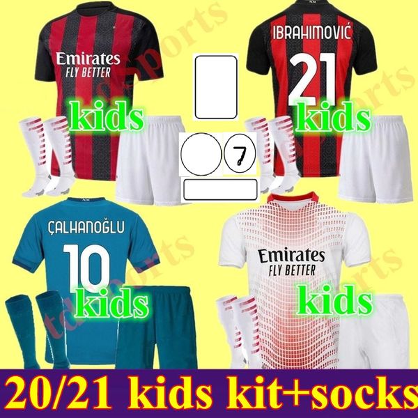 kids kit ac 2020 2021 milan ibrahimovic home away 3rd soccer jerseys 20 21 piatek paqueta theo rebic football shirts youth boys uniforms, Black
kids kit ac 2020 2021 milan ibrahimovic home away 3rd soccer jerseys 20 21 piatek paqueta theo rebic football shirts youth boys uniforms, Black