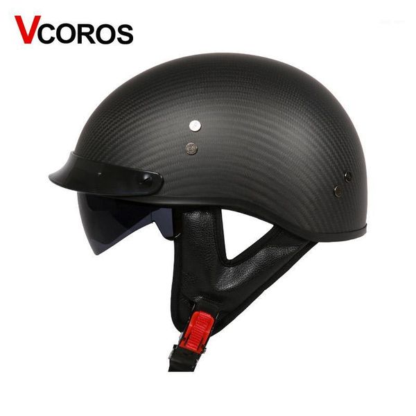 carbon fibe half face motorcycle helmet with inner sunlens vintage motorbike helmet open face locomotive moto dot1
carbon fibe half face motorcycle helmet with inner sunlens vintage motorbike helmet open face locomotive moto dot1