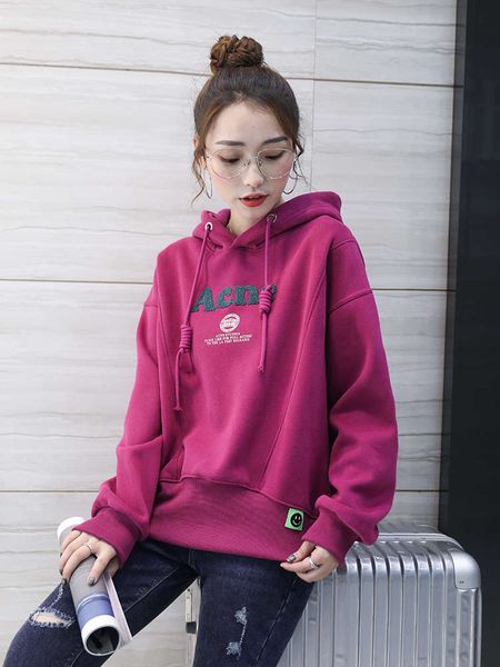 women's sweater plush thickening new autumn / winter pitaya loose korean fashion ins top, Black
women's sweater plush thickening new autumn / winter pitaya loose korean fashion ins top, Black