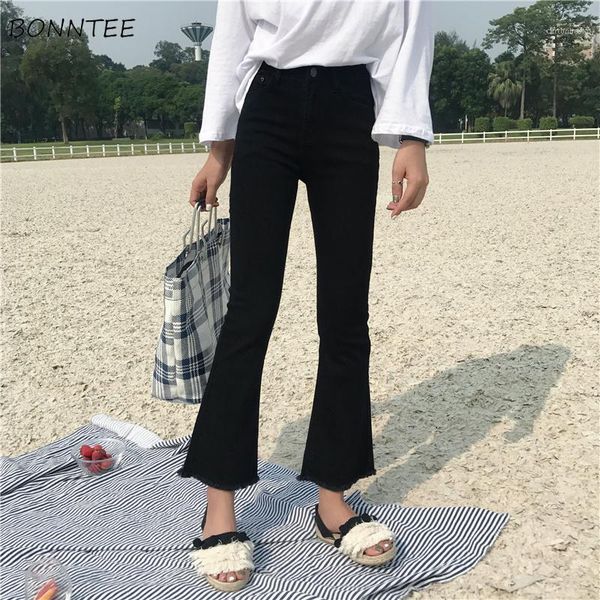 women's jeans women slim elastic ripped retro womens flare jean ankle-length korean style all-match simple trendy zipper daily chic1, Blue
women's jeans women slim elastic ripped retro womens flare jean ankle-length korean style all-match simple trendy zipper daily chic1, Blue
