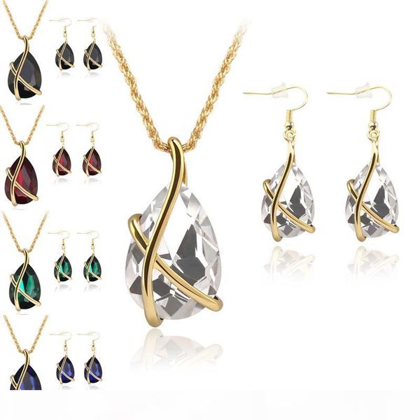diamond crystal drop necklace earrings jewelry sets gold cage ear cuff pendant chains wedding jewelry gift for women 162486, Silver
diamond crystal drop necklace earrings jewelry sets gold cage ear cuff pendant chains wedding jewelry gift for women 162486, Silver