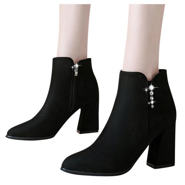sagace women luxury rhinestone crystal casual party high heels boots shoes ladies bare boots womens high heel, Black
sagace women luxury rhinestone crystal casual party high heels boots shoes ladies bare boots womens high heel, Black