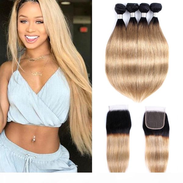 indian virgin straight hair extensions human hair bundles with closure color1b 27 honey blonde 3 or 4 bundles with 4x4 lace closure, Black;brown
indian virgin straight hair extensions human hair bundles with closure color1b 27 honey blonde 3 or 4 bundles with 4x4 lace closure, Black;brown