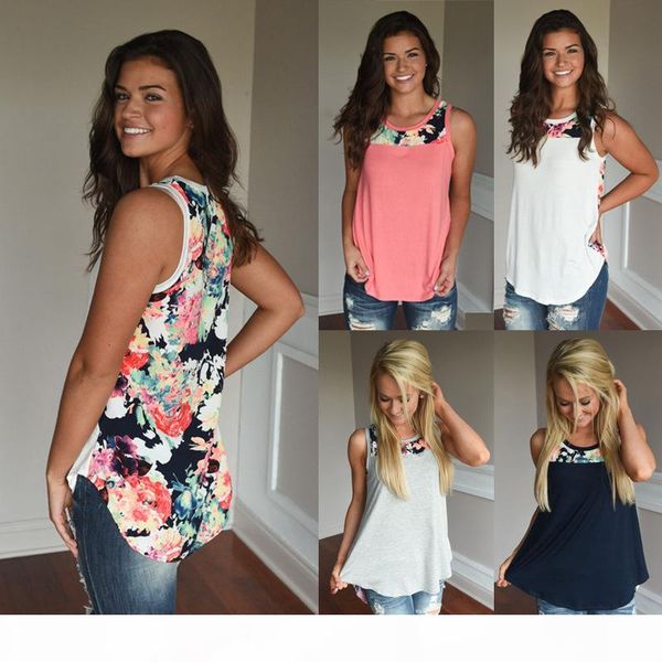 женщины повседневная свободные топы без рукавов цветочные тройники женщины лето топы жилеты, White
женщины повседневная свободные топы без рукавов цветочные тройники женщины лето топы жилеты, White
