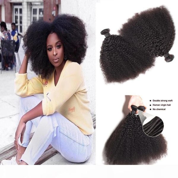 1bundle lot mongolian afro kinky curly virgin human hair unprocessed remy hair weaves double wefts 100g bundle hair wefts, Black 
1bundle lot mongolian afro kinky curly virgin human hair unprocessed remy hair weaves double wefts 100g bundle hair wefts, Black