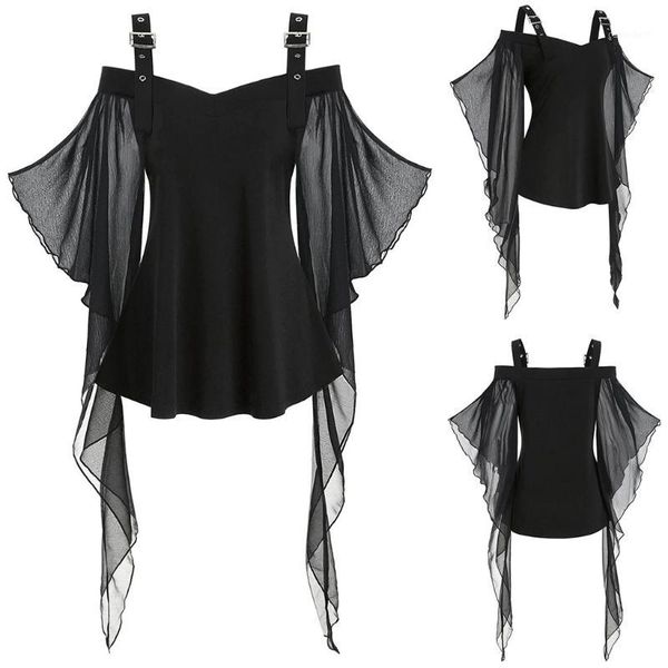 theme costume women halloween t-shirts gothic criss cross lace plus size insert butterfly sleeve t-shirt fashion 1, Black;red
theme costume women halloween t-shirts gothic criss cross lace plus size insert butterfly sleeve t-shirt fashion 1, Black;red