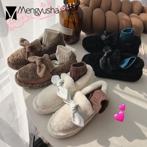 girls fur loafers bowknot pu leather flats creepers slip on solid hairy moccasins thicken winter plush round toe women shoes2020, Black
girls fur loafers bowknot pu leather flats creepers slip on solid hairy moccasins thicken winter plush round toe women shoes2020, Black