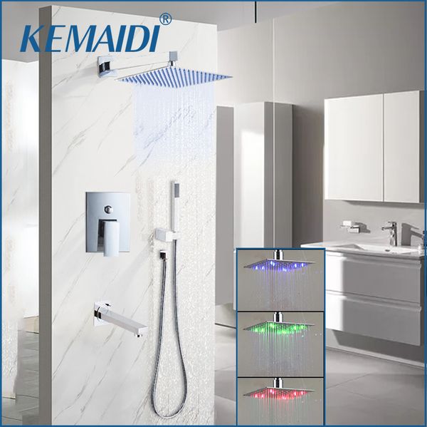 kemaidi bathroom wall mounted 8" rain shower head valve mixer tap w/ hand chrome shower rainfall shower mixer faucet set 1011
kemaidi bathroom wall mounted 8" rain shower head valve mixer tap w/ hand chrome shower rainfall shower mixer faucet set 1011