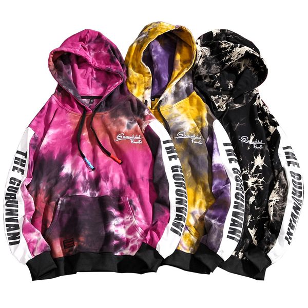 singleroad mens hoodies 2020 oversized tie dye patchwork harajuku japanese streetwear hip hop pink hoodie men sweatshirt male, Black
singleroad mens hoodies 2020 oversized tie dye patchwork harajuku japanese streetwear hip hop pink hoodie men sweatshirt male, Black