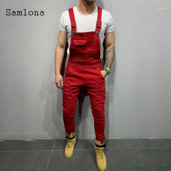 solid color men's jeans casual denim overalls strappy pantalon red black pocket jeans pencil trouser mens clothing 20201, Blue
solid color men's jeans casual denim overalls strappy pantalon red black pocket jeans pencil trouser mens clothing 20201, Blue