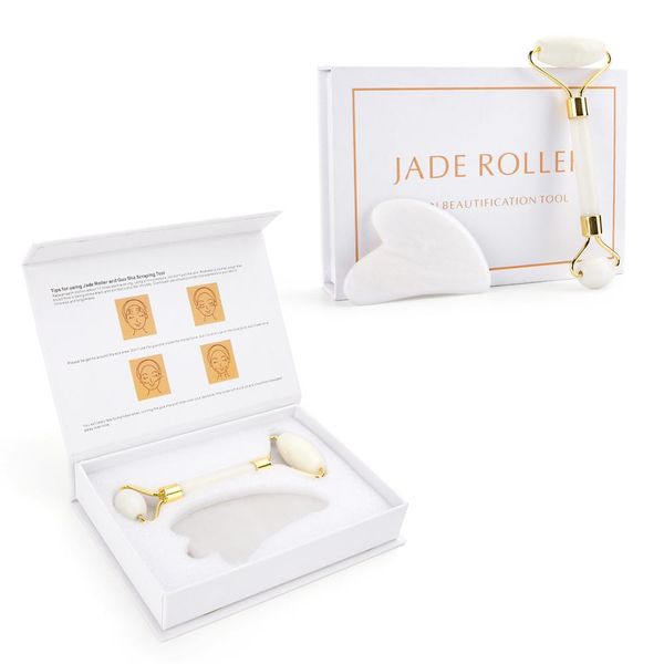 подлинная нефритовый камень массаж природный кварц скребок jade валик гуа ша set white face lifting лица массажер инструмент для задней шеи
подлинная нефритовый камень массаж природный кварц скребок jade валик гуа ша set white face lifting лица массажер инструмент для задней шеи