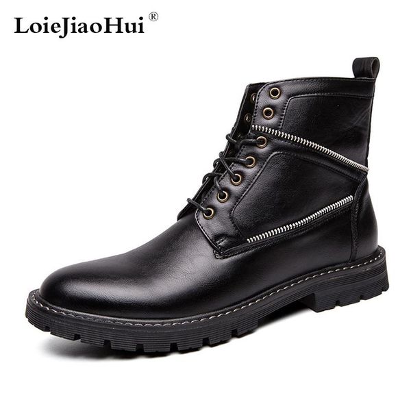 boots 2021 fashion men genuine leather casual brogues oxford flats shoes dress business, Black
boots 2021 fashion men genuine leather casual brogues oxford flats shoes dress business, Black