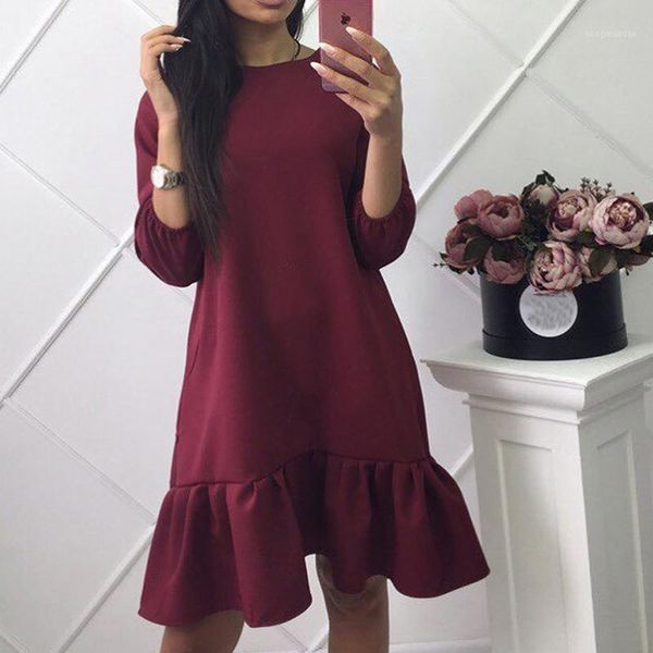 women loose dresses autumn casual beach party chiffon dress fashion lantern sleeve mini dress female ruffles sundress vestidos1, Black;gray
women loose dresses autumn casual beach party chiffon dress fashion lantern sleeve mini dress female ruffles sundress vestidos1, Black;gray