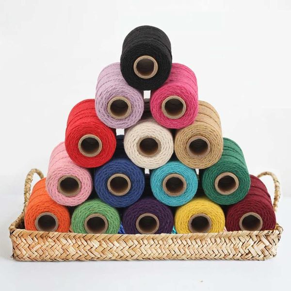 yarn 2mm 100% cotton cord colorful rope beige twisted craft macrame string diy home textile wedding decorative supply 2 strands, Black;white
yarn 2mm 100% cotton cord colorful rope beige twisted craft macrame string diy home textile wedding decorative supply 2 strands, Black;white