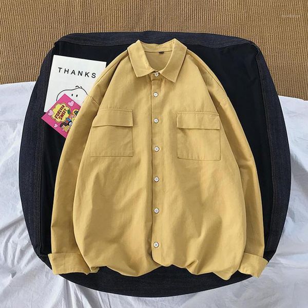 7 colors double pockets autumn streetwear men shirt long sleeve mens fashion vintage workout cotton plus size shirts male xxxxxl1, White;black
7 colors double pockets autumn streetwear men shirt long sleeve mens fashion vintage workout cotton plus size shirts male xxxxxl1, White;black