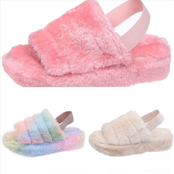 xlp autumn and winter new plush slipper korean cute cotton bottom female warm winter soft open toe slippers plush indoor waterproof, Black 
xlp autumn and winter new plush slipper korean cute cotton bottom female warm winter soft open toe slippers plush indoor waterproof, Black