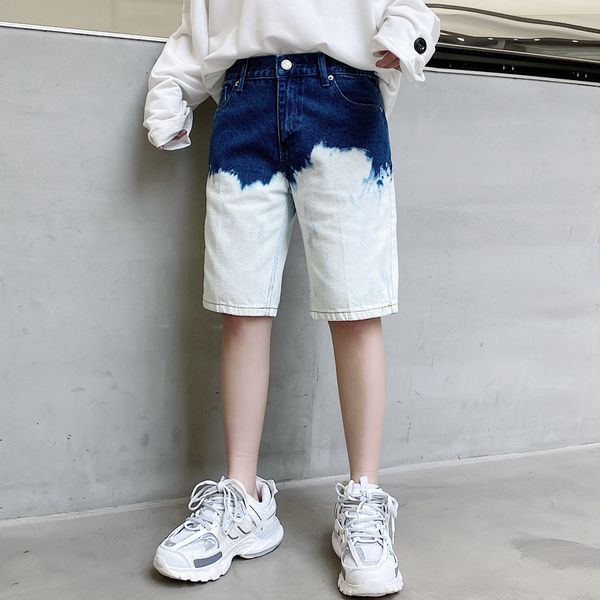 2021 new summer color contrast breech design breeches straight leg five minutes male fashion day denim shorts tx2p, White;black
2021 new summer color contrast breech design breeches straight leg five minutes male fashion day denim shorts tx2p, White;black