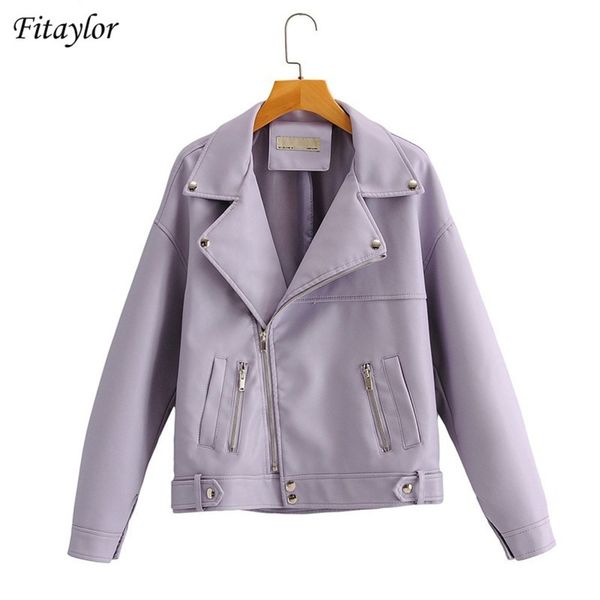 fitaylor new autumn winter women faux soft leather jacket casual female bf style zipper turn down collar loose black pu coat, Tan;black
fitaylor new autumn winter women faux soft leather jacket casual female bf style zipper turn down collar loose black pu coat, Tan;black