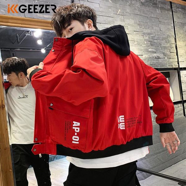 mens jackets 2019 autumn red hip hop streetwear big pocket bomber male jacket windbreaker hooded fashion outwear coat casual1, Black;brown
mens jackets 2019 autumn red hip hop streetwear big pocket bomber male jacket windbreaker hooded fashion outwear coat casual1, Black;brown
