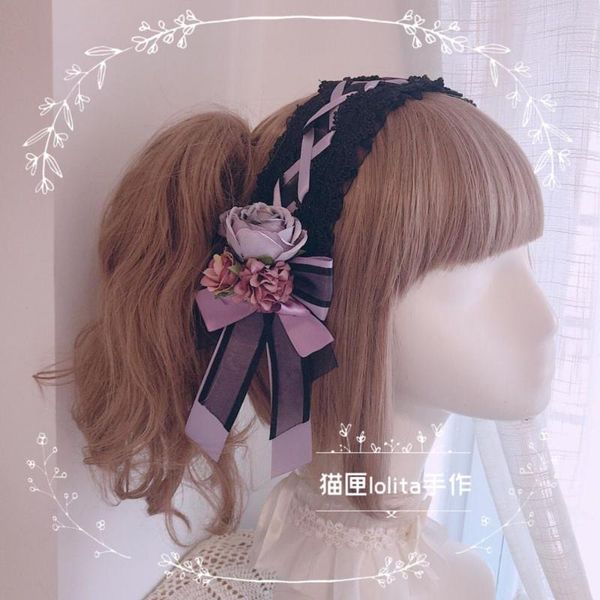 party masks girl black purple gorgeous handmade custom lolita headband lace bowknot side clip headwear vintage cosplay accessories
party masks girl black purple gorgeous handmade custom lolita headband lace bowknot side clip headwear vintage cosplay accessories
