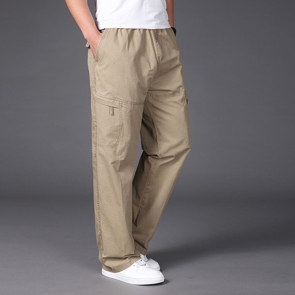 2021 new straight men casual safari style loose mens pants mid-waist full length solid color male sweatpants plus size 6xl sc4d, Black
2021 new straight men casual safari style loose mens pants mid-waist full length solid color male sweatpants plus size 6xl sc4d, Black