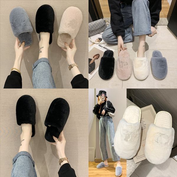97l8g winter home floor slipper cute slipers couple new home women fur plush solid cotton plush warm bedroom furry shoes comfortable, Black
97l8g winter home floor slipper cute slipers couple new home women fur plush solid cotton plush warm bedroom furry shoes comfortable, Black