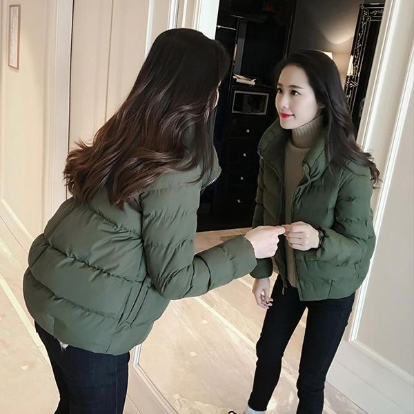 women's down & parkas short winter jacket women coat loose warm cotton padded female fashion streetwear large size thick q3043, Black
women's down & parkas short winter jacket women coat loose warm cotton padded female fashion streetwear large size thick q3043, Black