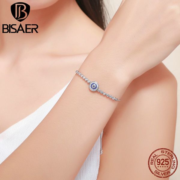 authentic 100% 925 sterling silver lucky luxury round blue eyes clear cubic zircon crystal tennis bracelet fine jewelry 1028, Black
authentic 100% 925 sterling silver lucky luxury round blue eyes clear cubic zircon crystal tennis bracelet fine jewelry 1028, Black