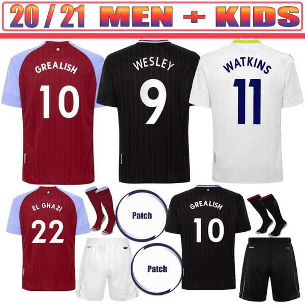 2020 aston villa soccer jerseys watkins 20 21 wesley grealish football shirt el ghazi hourihane m.trezeguet mcginn men kids kit uniform, Black;yellow
2020 aston villa soccer jerseys watkins 20 21 wesley grealish football shirt el ghazi hourihane m.trezeguet mcginn men kids kit uniform, Black;yellow