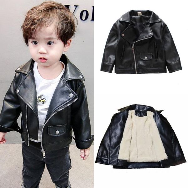 jackets leather boy jacket fleece baby kids coats autumn winter children bt003, Blue;gray
jackets leather boy jacket fleece baby kids coats autumn winter children bt003, Blue;gray