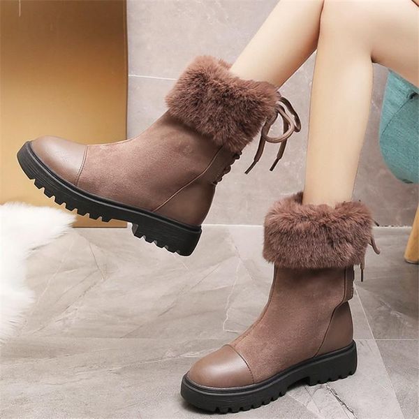 fashion women behind lace-up shoes waterproof snow boots female plush winter boots woman warm ankle winter botas mujer, Black
fashion women behind lace-up shoes waterproof snow boots female plush winter boots woman warm ankle winter botas mujer, Black