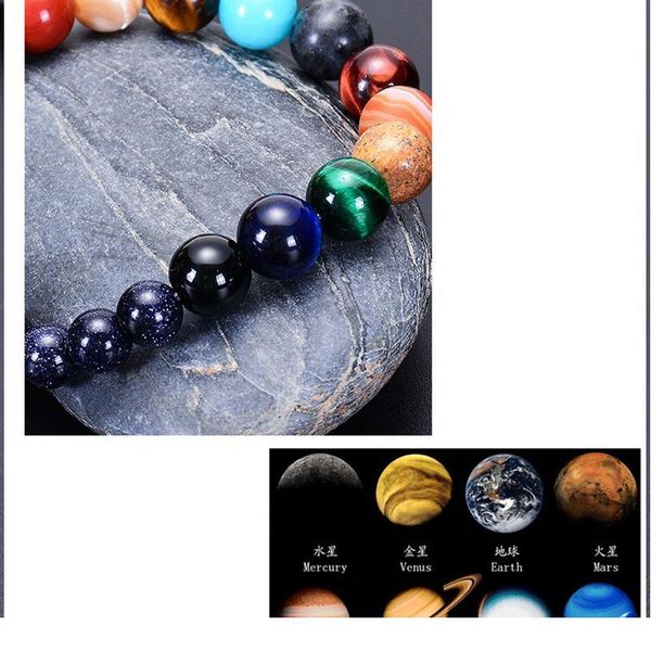 men bracelet for men women natural stone beaded chakra yoga bracelet universe solar system planets bracelets charm jllibk, Black
men bracelet for men women natural stone beaded chakra yoga bracelet universe solar system planets bracelets charm jllibk, Black