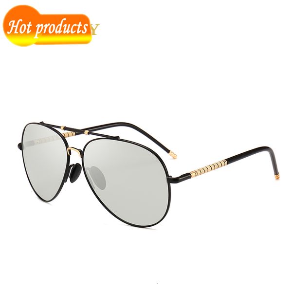 2021 new brown metal frame polarized sunglasses uv400 vintage glasses for men with box 19bu, White;black
2021 new brown metal frame polarized sunglasses uv400 vintage glasses for men with box 19bu, White;black