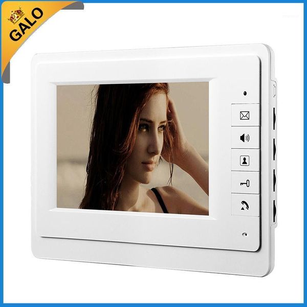 7" tft color video door phone intercom doorbell system kit ir camera doorphone monitor speakerphone intercom1
7" tft color video door phone intercom doorbell system kit ir camera doorphone monitor speakerphone intercom1