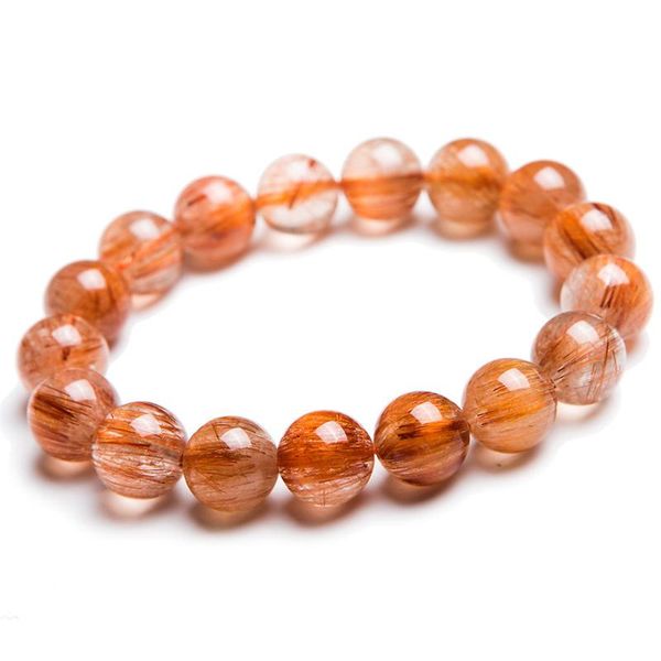 drop shipping 11.5mm natural copper hair rutilated quartz crystal stretch bracelet women charm clear round beads bracelet, Black
drop shipping 11.5mm natural copper hair rutilated quartz crystal stretch bracelet women charm clear round beads bracelet, Black