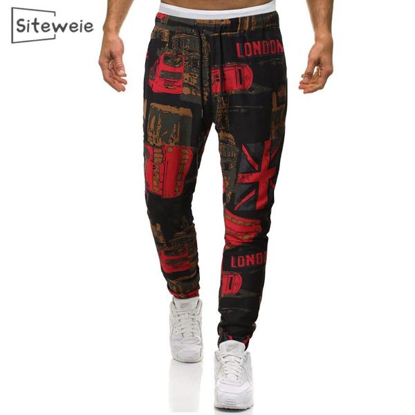 siteweie fashion men sweatpants 2020 fall joggers sports trousers print japanese streetwear casual high waist runing pants l513, Black
siteweie fashion men sweatpants 2020 fall joggers sports trousers print japanese streetwear casual high waist runing pants l513, Black