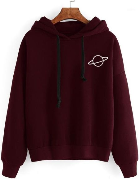 women's hoodies & sweatshirts women casual planet print solid loose drawstring sweatshirt long sleeve hooded 2021 autumn female pullove, Black
women's hoodies & sweatshirts women casual planet print solid loose drawstring sweatshirt long sleeve hooded 2021 autumn female pullove, Black