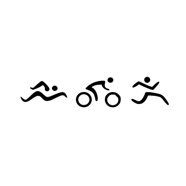 14.3*2.9cm coolest triathlon swim cycling run unique silhouette car sticker vinyl decor graphic black silver c12-0660
14.3*2.9cm coolest triathlon swim cycling run unique silhouette car sticker vinyl decor graphic black silver c12-0660