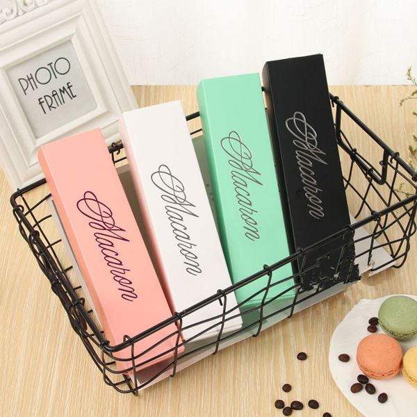 macaron biscuit boxes cake chocolate home made muffin box retail paper packaging 20.3*5.3*5.3cm black pink green white
macaron biscuit boxes cake chocolate home made muffin box retail paper packaging 20.3*5.3*5.3cm black pink green white