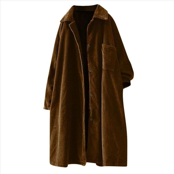 women jacket womens winter jacket women vintage pockets corduroy solid button sleeve loose casual coat plus size winter 40%, Black;brown
women jacket womens winter jacket women vintage pockets corduroy solid button sleeve loose casual coat plus size winter 40%, Black;brown
