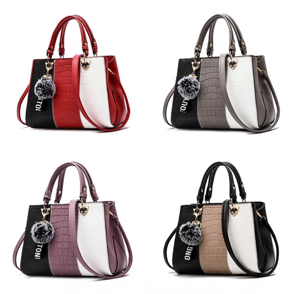 Cb7jo Women 2020 New Versatile Atmosphere One Shoulder Hand Korean Fashion Simple Hand Bag Messenger Bag