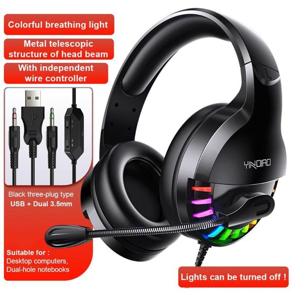 профессиональные игровые наушники gamer dual 3,5 мм usb проводная rgb light surround sound game гарнитура с микрофоном для портативных пк
профессиональные игровые наушники gamer dual 3,5 мм usb проводная rgb light surround sound game гарнитура с микрофоном для портативных пк