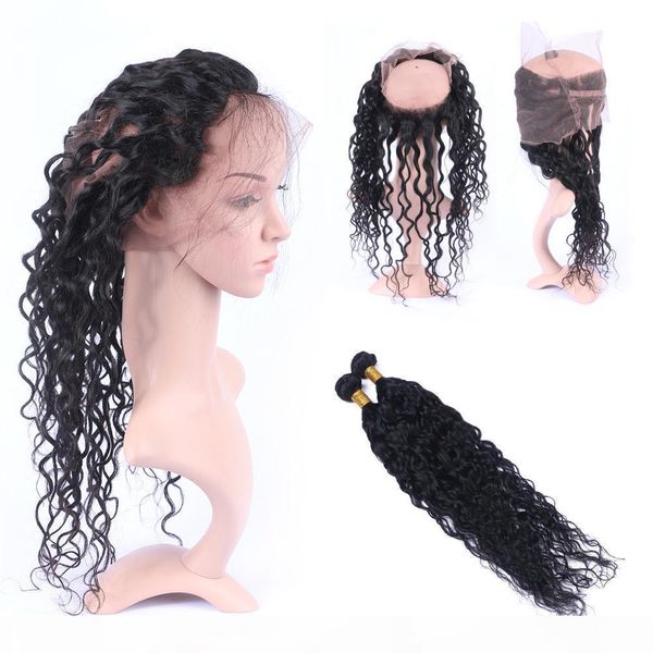 pre plucked deep wave 360 lace frontal closure with bundles 8a 360 indian lace virgin hair with adjustable strap bleached knots, Black;brown
pre plucked deep wave 360 lace frontal closure with bundles 8a 360 indian lace virgin hair with adjustable strap bleached knots, Black;brown