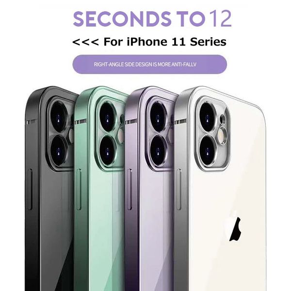 case for iphone 11 pro max plating tpu transparent shell luxury soft cover for iphone 11 pro max case change to 12
case for iphone 11 pro max plating tpu transparent shell luxury soft cover for iphone 11 pro max case change to 12