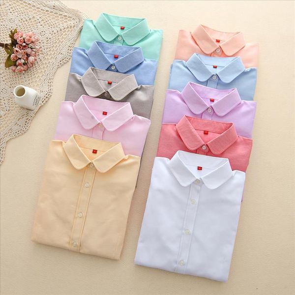 brand women blouse 2021 new casual long sleeved cotton oxford white shirt woman office plus size shirts blusas feminine blouses
brand women blouse 2021 new casual long sleeved cotton oxford white shirt woman office plus size shirts blusas feminine blouses