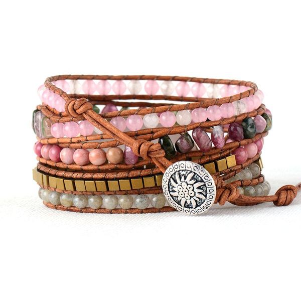 native inspired бисер кожаный браслет турмалин розовый кварц 5 пряди woven wrap браслеты bohemian браслет dropship jlldmj bde_jewelry, Golden;silver
native inspired бисер кожаный браслет турмалин розовый кварц 5 пряди woven wrap браслеты bohemian браслет dropship jlldmj bde_jewelry, Golden;silver