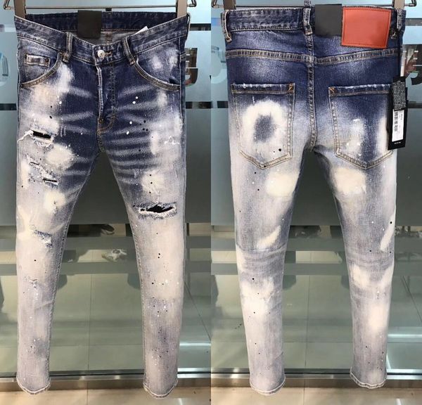 2020 men's jeans new men's classic skinny jeans fashion trousers men's casual jeans t32, Blue
2020 men's jeans new men's classic skinny jeans fashion trousers men's casual jeans t32, Blue