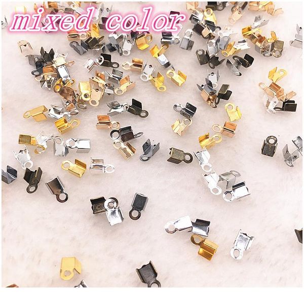 200pcs/lot 2x6mm crimp beads cove clasps cord end caps string ribbon leather clip foldover for necklace co qylimp
200pcs/lot 2x6mm crimp beads cove clasps cord end caps string ribbon leather clip foldover for necklace co qylimp
