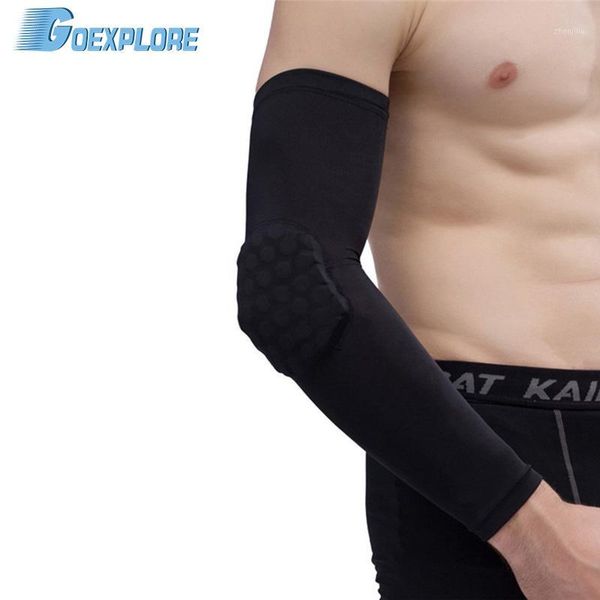 goexplore 1 piece basketball tennis football sports bracer arm sleeve braces men high elastic armband pads protector women1, Black;gray
goexplore 1 piece basketball tennis football sports bracer arm sleeve braces men high elastic armband pads protector women1, Black;gray